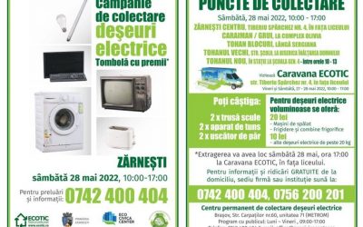 Campanie de colectare a deșeurilor electrice la Zărnești 