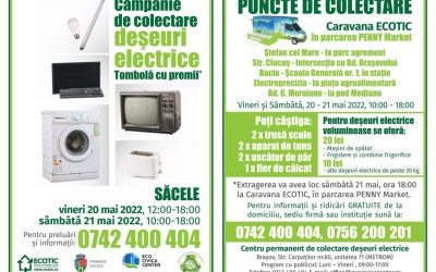 Campanie de colectare a deșeurilor electrice în municipiul Săcele
